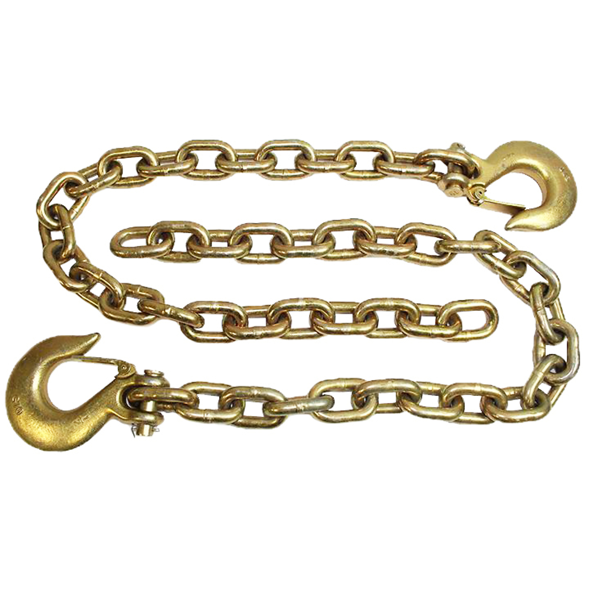 BulletProof Hitches, EXTREME DUTY 1/2in. SAFETY CHAINS (PAIR), Length 40 in, Material Zinc Alloy, Model# EDCHAINS